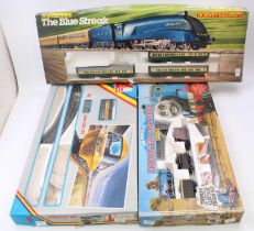 Three boxed incomplete 00 gauge Hornby and Lima trainsets to include Thomas the Tank Engine and