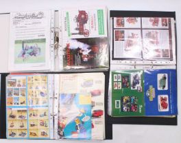 Three albums containing a quantity of model collecting catalogues, brochures and ephemera, to