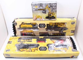 A collection of Caterpillar and earth moving related toys & collectables to include a construction