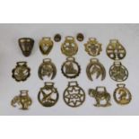 A collection of horse brasses