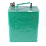 A vintage ESSO advertising fuel can, h.32cm