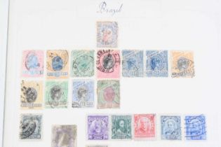 A collection of stamps housed in four albums to include The Viceroy Postage Stamp Album, Third