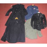 A collection of mixed service uniforms