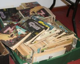 A large collection of vintage Giles comics