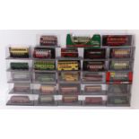 28 Corgi Original Omnibus Company 1/76th scale bus and coach models, with examples including a