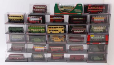 28 Corgi Original Omnibus Company 1/76th scale bus and coach models, with examples including a