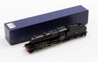 DJH Kit Built, 00 Gauge Model of a Hughes Crab 2-6-0 Locomotive and Tender, Early BR Black with