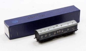 Kit Built 00 Gauge LNER Engineering Department Coach, signed by D Lawrence and L Goddard with