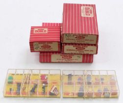 Hornby Dublo Accessory Group, to include 052 Passengers and 054 Railway Station Personnel (