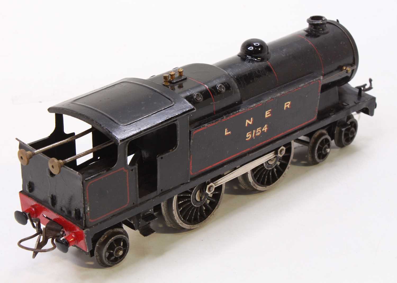 1929-36 Hornby 4-4-2 No.2 Special tank loco clockwork, black LNER No.5154, considerable re- - Bild 2 aus 3