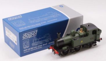 Dapol, O Gauge, 7S-006-002, 21 DCC Model of a 48XX Class 0-4-2 tank locomotive, GWR Green,