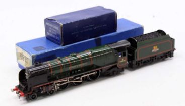 Hornby Dublo EDL12 Duchess of Montrose Locomotive and Tender, gloss green, housed in the original