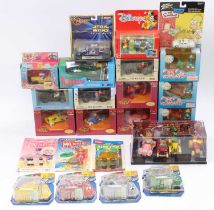 A collection of mixed TV and Film related diecasts, with examples including a Corgi Toys Gerry