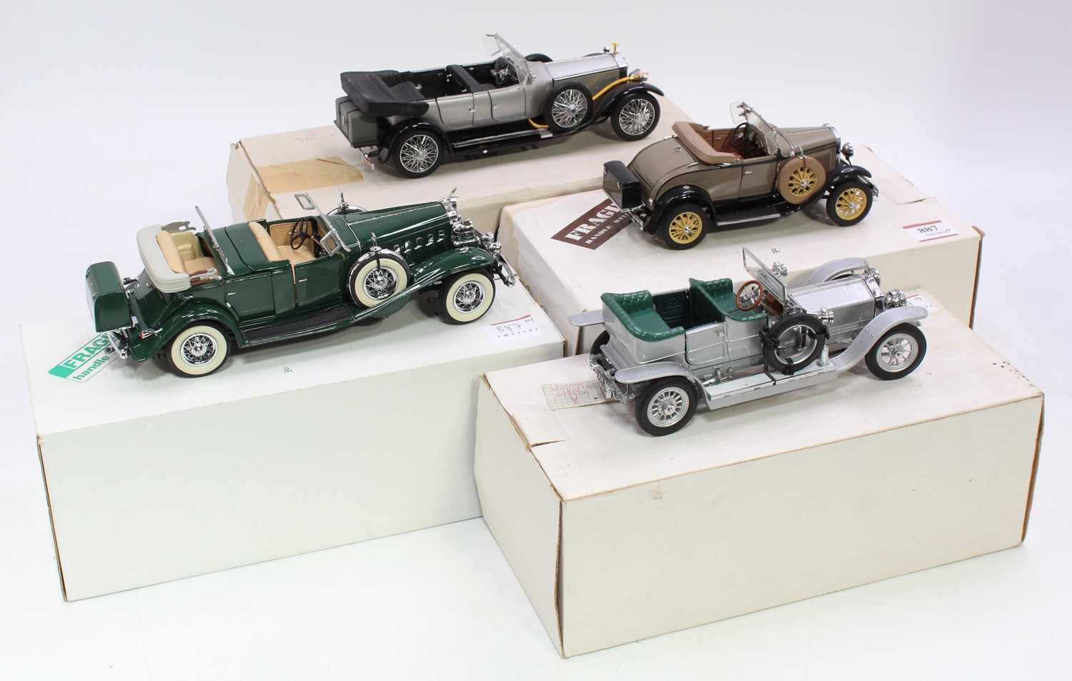 A collection of four various boxed Franklin Mint and Danbury Mint 1/24 scale diecast vehicles to - Image 2 of 2