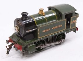 1931-5 Hornby E120 electric, 0-4-0 tank loco, revised body style, Great Western,’ red/gold/black