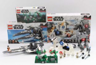 Lego Star Wars boxed group of 3 comprising No. 40362 Battle of Endor - 20th anniversary edition, No.