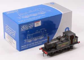Dapol, 0 Gauge, 7S-010-010 Terrier A1X "Fishbourne" Tank Locomotive, Southern Region Green and