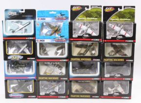 Corgi Showcase/Corgi Collection. 16 small scale diecast model aircraft (M,BG-E)