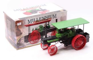 An ERTL circa 1999 No. 14024 1/16 scale model of a Case steam traction engine from the Millennium