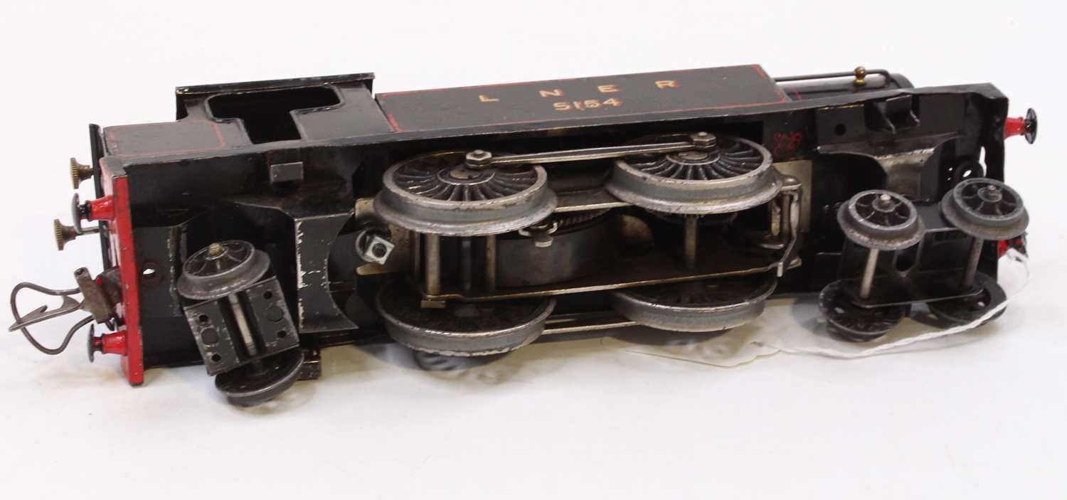 1929-36 Hornby 4-4-2 No.2 Special tank loco clockwork, black LNER No.5154, considerable re- - Bild 3 aus 3