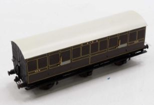 Kit Built 00 Gauge LBSC 6 Wheel Vehicle, signed D Lawrence and L Goddard, with Lawrence Scale