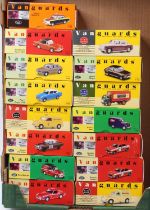 15 boxed Vanguards 1/43 scale diecast miniatures to include Roger Clarks Rally Car (4 Kue) Rover
