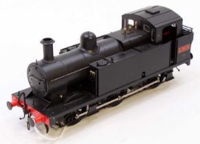 Dapol 0-6-0 side tank loco LMS unlined black, finescale wheels, 2-rail current collection, sprung