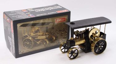Wilesco D406 Traction Engine, appears to have had minimal use, sold in the original box, with
