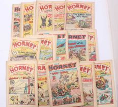 A quantity of various 1960s The Hornet comic books, to include No. 19, and others