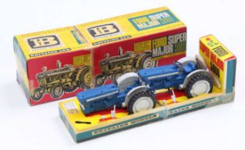Britains No. 9527 Ford Super Major 5000 dual engined Tractor conversion made from 2 models/boxes