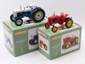 A Universal Hobbies 1/16 scale model tractor group, to include No. UH2893 Ford 5000 Diesel 1964, and