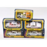 Corgi Toys boxed model group of 5 emergency vehicles comprising No. 429 Police Jaguar XJ12C, 2x