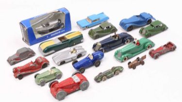 A collection of mixed play-worn diecasts from minor manufacturers to include Tootsie Toys, Castle