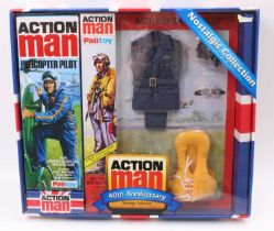 An Action Man 40th Anniversary Nostalgic Collection No. AM040 Action Man helicopter pilot and Battle