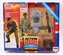 An Action Man 40th Anniversary Nostalgic Collection No. AM058 Combat Division Soldier and