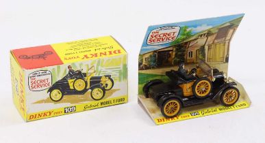 Dinky 109 Gerry Anderson's The Secret Service Gabriel Model T Ford diecast model in black and