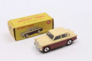 Dinky Toys No. 168 Singer Gazelle comprising of cream and brown body with spun hubs, housed in the