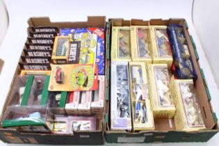 2 trays of mixed modern issue diecast to include Lledo Days Gone and Promotional models, with