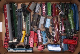 A collection of Triang and Hornby 00 Gauge locomotives & rolling stock, with examples including a
