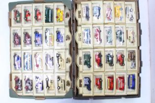 2 trays of mixed Lledo Days Gone diecasts including a Lledo club model 1989