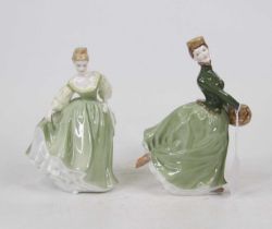 A Royal Doulton figurine 'Grace', HN2318; together with one other 'Fair Lady' HN2193 (2)