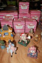 A collection of seven Robert Harrop Bagpuss character figures, each boxed Each in very good and