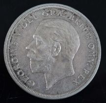 Great Britain, 1933 wreath crown, George V, rev; crown below date within wreath of shamrock leaves