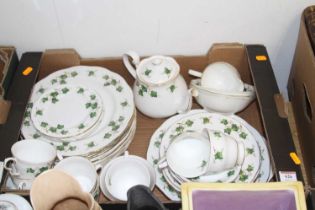 A Colcough part tea & dinner service in the Ivy leaf pattern