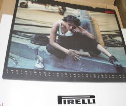 Pirelli calendars, mainly from the early 2000s