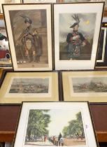 After J.F. Herring Snr - a set of four sporting prints, The Meet, Breaking Cover, Full Cry, and