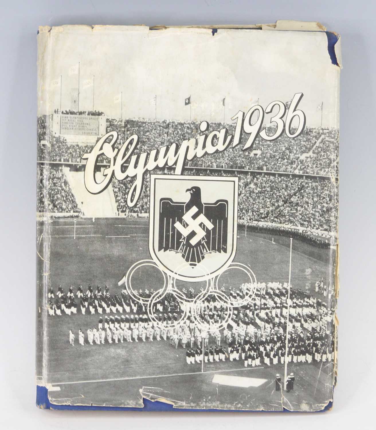 The German Third Reich 1936 Olympics photo-card book "Die Olympischen Spiele 1936", Cigaretten-