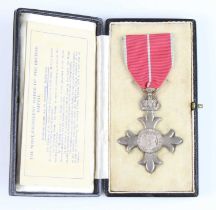 A Most Excellent Order of the British Empire (M.B.E.) in fitted case of issue and card outer box