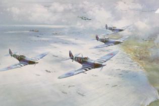After Frank Wooton (1911-1998), D-Day June 6th 1944 A Triumph of Air Power, limited edition print