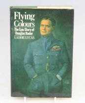 Lucas, Laddie: Flying Colours, The Epic Story of Douglas Bader, signed by the author and Douglas